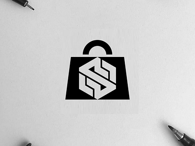 Bag shop logo design