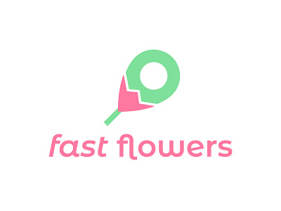 Flower delivery brand branding deliver design designchallenge flower graphic design identity illustration logo participatenow rebrand redesign service typography vector weeklywarmup weelkychallenge