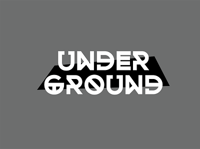 Under Ground Magazine branding design flat graffiti graphic design hiphop illustrator magazine typography vector