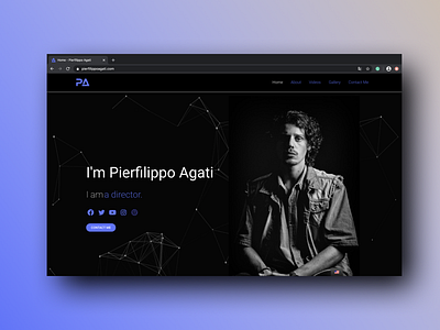 Portfolio Website Pierfilippo Agati