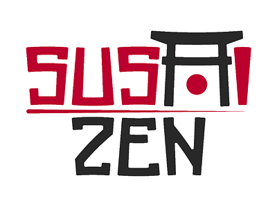 SUSHI ZEN brand brand identity branding creative design graphic graphicdesign graphicdesigner illustration illustrator logo logodesigner logodesigns logoinspiration logoinspirations logomaker logos logotype marketing photoshop