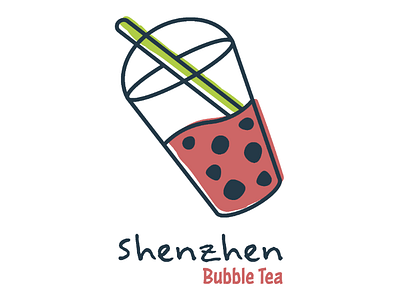 SHENZHEN BUBBLE TEA brand brand identity branding creative design graphic graphicdesign graphicdesigner illustration illustrator logo logodesigner logodesigns logoinspiration logoinspirations logomaker logos logotype marketing photoshop