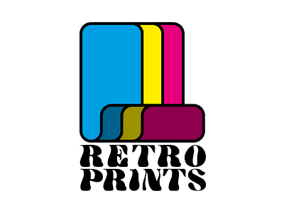 RETRO PRINTS brand brand identity branding creative design graphic graphicdesign graphicdesigner illustration illustrator logo logodesigner logodesigns logoinspiration logoinspirations logomaker logos logotype marketing photoshop