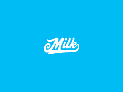 Milk - Logotype #dailylogochallenge brand brand design brand identity branding design designer icon logo logotype minimal