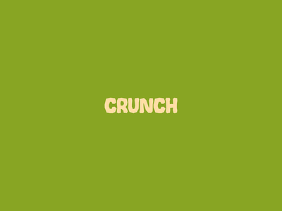 Crunch - Logotype #dailylogochallenge brand brand design brand identity branding design designer icon logo logotype minimal