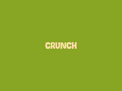 Crunch - Logotype #dailylogochallenge