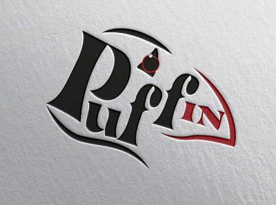 Logo Puffin design logo logotype