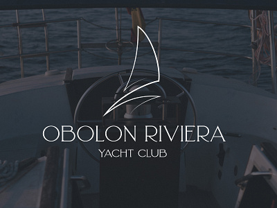 Obolon Riviera | yacht club branding graphic design logo