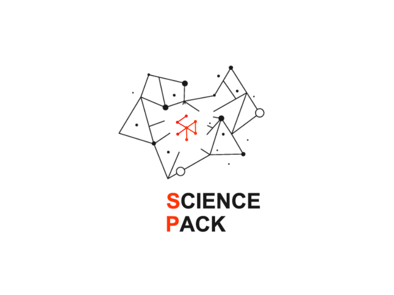 Science Pack Logo after animate effects latepost logo mockup motion