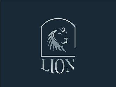Lion branding emblem game illustrator logo team