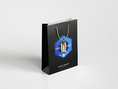 Space Group - Shopping Bag Mock-up