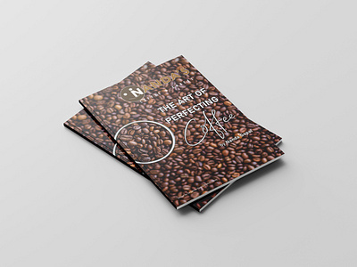 Brochure Mockup Front art brochure brown cafe coffee coffeeshop flyer flyer design indesign