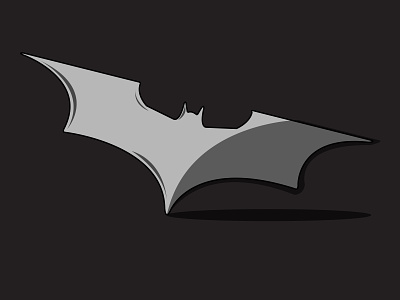 Batman's Symbol - Vector Illustration batarang batman batman logo dccomics illustration justiceleague logo vector art