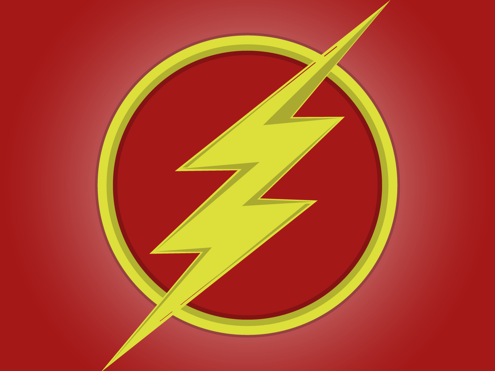 The Flash Logo - Vector Art by Nanda Gopal on Dribbble