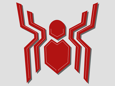 Spiderman Symbol - Vector Illustration graphicdesign logo marvel marvelcomics mcu peter parker spiderman vector art vector illustration vectorlogo