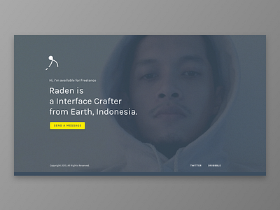Teaser craft earth freelance home indonesia interface ui ux web