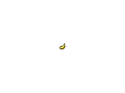 Pisang banana icon pixel pixelmator