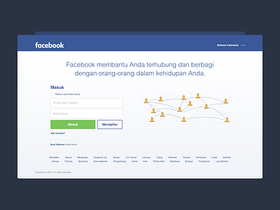 Daily UI #003 above the fold dailyui facebook instantlogosearch landing page sketch