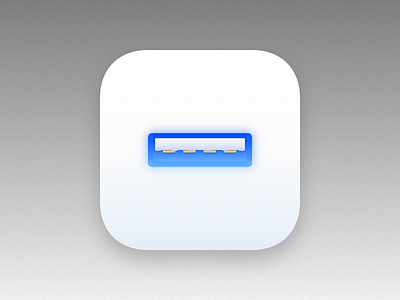 Daily UI #005 app icon dailyui female ios sketch usb port