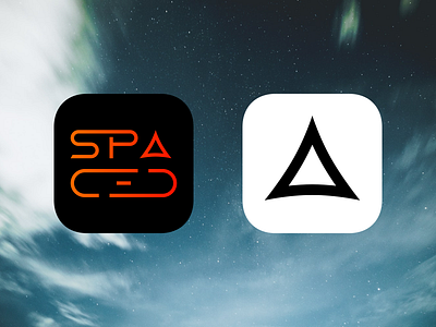SPACED / Icons app brand icon ios logo spacedchallenge