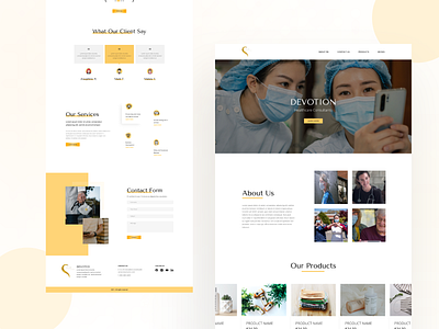 Health Care | Landing Page Design design interface landingpage minimal minimalism ui uidesign uiux uxdesign web