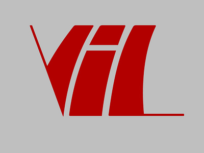 Vil Logo design flat graphicdesign illustrator logo minimal modern typography vector