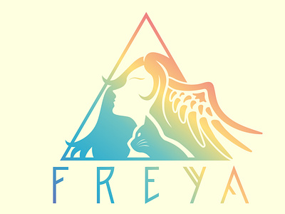 Freya cosmetology design flat freya graphicdesign illustration illustrator logo minimal modern vector