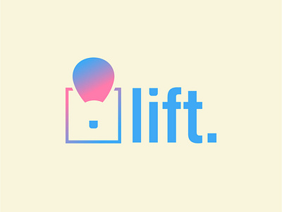 Lift 30daychallenge design graphicdesign hotairballoon illustrator lift logo minimal modern vector