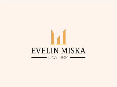 EM Law Firm brandidentity branding design flat graphicdesign illustrator lawfirm lawyer logo logoidea logoinspire minimal modern vector