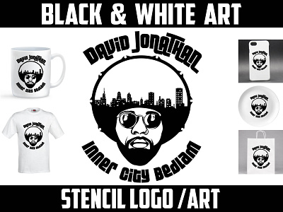 black and white vector face portrait logo and stencil logo black and white black and white logo black logo expert black portrait logo blackandwhite clean stencil face portrait logo illustration logo logo design stencil art stencil design stencil expert stencil logo stencil vector vector