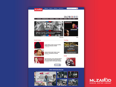 Website News Mozaik.id design icon logo uiux ux web website