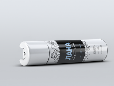 Lana | Brand new spray design branding design figma graphic design pack package product redesign spray