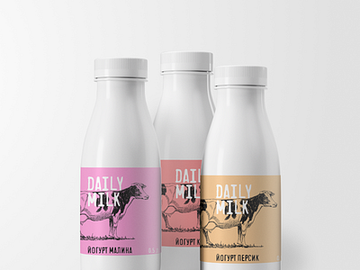 Daily Milk | Yogurt pack design