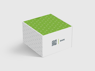 DOM.RF Bank | Gift box bank branding design figma gift box graphic design