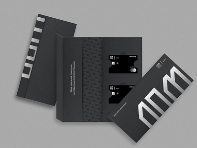Welcome pack | DOM.RF Bank bank branding card card holder case fintech graphic design logo банк карта упаковка