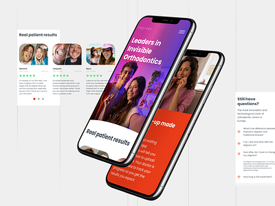 Dental clinic UX/UI | Impress