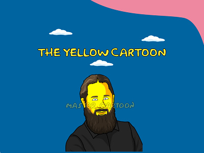 yellow cartoon animation animation 2d cartoonworld design funny illustration logo mastercartoon simpsons yellowme