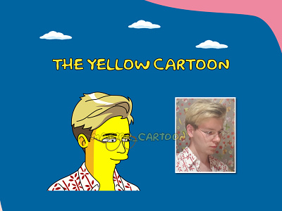 CUSTOM CARTOON animation 2d cartoon cartoonworld custom art cute funny illustration simpsons the simpsons yellow