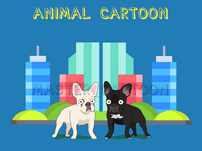 COOL DOGS cartoon cute design dogs illustration