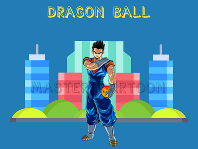 CUSTOM DRAGON BALL cartoon design dragon ball illustration