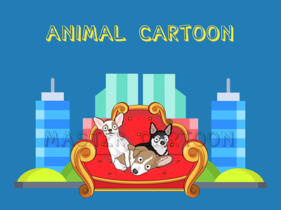 ANIMAL CARTOON 2d art cartoon
