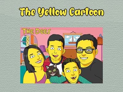 CUSTOME YELLOW CARTOON