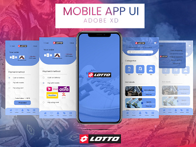 Lotto BD mobile app UI ( concept design ) design ui ux