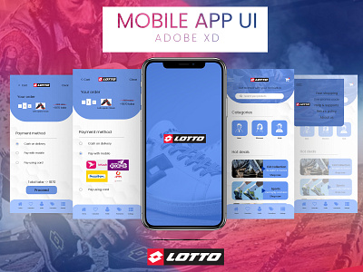 Lotto BD mobile app UI ( concept design )
