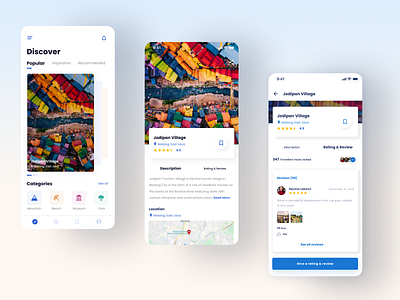 Indonesia Travel App app design figma mobile mobileapp mobiledesign travel travel app ui uiux ux