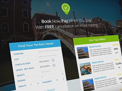 Locanda booking design hotel ui ux website