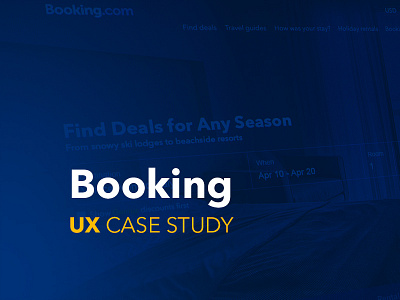 Booking.com: A UX Case Study