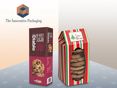 Cookie Boxes animation branding design graphic design illustration logo motion graphics packaging ui vector