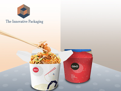noodle boxes design graphic design logo motion graphics packaging