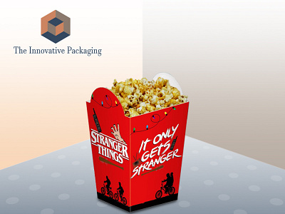Popcorn Packaging Boxes animation branding design graphic design illustration logo motion graphics packaging ui vector